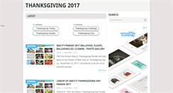 Desktop Screenshot of 123thanksgiving.com